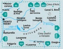 Wandelkaart 75 Valsugana - Trento - Pine - Lévico - Lavarone | Kompass