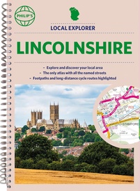 Wegenatlas Local Explorer Street Atlas Lincolnshire | Philip's Maps