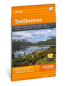 Wandelkaart Turkart Trollheimen | Noorwegen | Calazo