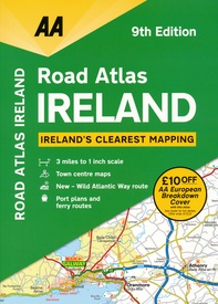 Wegenatlas Road Atlas Ireland - Ierland | AA Publishing