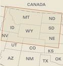 Wegenkaart - landkaart 2 USA . Noord: Idaho - Montana - Wyoming - North Dakota - South Dakota - Nebraska | Reise Know-How Verlag