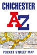 Stadsplattegrond Pocket Street Map Chichester | A-Z Map Company