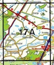 Topografische kaart - Wandelkaart 17A Dwingeloo | Kadaster