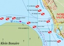 Wegenkaart - landkaart Bonaire | Kasprowski Maps