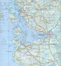 Topografische kaart - Wandelkaart 1 Discovery Donegal (NW) | Ordnance Survey Ireland