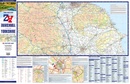 Wegenkaart - landkaart Visitors map Yorkshire | A-Z Map Company