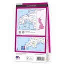 Wandelkaart - Topografische kaart 203 Landranger Land's End & Isles of Scilly, St Ives & Lizard Point | Ordnance Survey