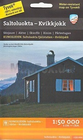 Wandelkaart 3 Fjällkartor 1:50.000 Kungsleden - Saltoluokta–Kvikkjokk | Zweden | Calazo