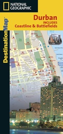 Stadsplattegrond Durban Coastline & Battlefields | National Geographic