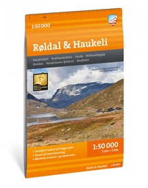 Wandelkaart Turkart Røldal - Haukeli | Noorwegen | Calazo