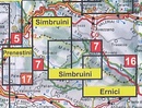 Wandelkaart 07 Simbruini | Edizione il Lupo