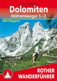 Wandelgids 1-3 Dolomiten-Höhenwege 1-3 (Dolomieten) | Rother Bergverlag