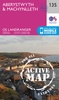 Wandelkaart - Topografische kaart 135 Landranger Active Aberystwyth / Machynlleth | Ordnance Survey