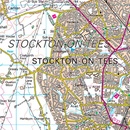 Wandelkaart - Topografische kaart 093 Landranger Middlesbrough, Darlington & Hartlepool | Ordnance Survey