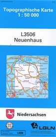 Topografische kaart L3506 Neuenhaus | LGL Niedersachsen