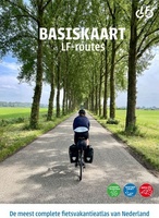 Basiskaart netwerk LF-routes gids + map van 22 kaarten