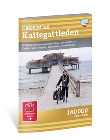 Fietsgids - Fietsatlas Cykelatlas Kattegattleden 1:50.000 | Zweden | Calazo