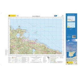 Topografische kaart 3-III San Cibrao | CNIG - Instituto Geográfico Nacional1