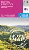 Wandelkaart - Topografische kaart 119 Landranger Active Buxton / Matlock / Chesterfield | Ordnance Survey