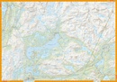 Wandelkaart Turkart Børgefjell | Noorwegen | Calazo