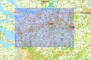 Fietskaart 17 West- en Midden Brabant ( Met knooppuntennetwerk) | Falk