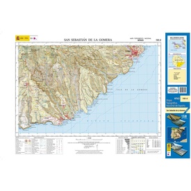 Topografische kaart 1101-II SanSebastian de La Gomera (La Gomera) | CNIG - Instituto Geográfico Nacional1