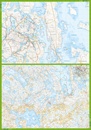 Wandelkaart Terrängkartor Repovesi Mäntyharju Paistjärvi | Finland | Calazo