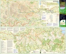 Fietskaart mountainbike Coast to Coast OOST | Harvey Maps