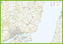 Wandelkaart Terrängkartor Øhavsstien nord - Het archipelpad noord | Denemarken | Calazo