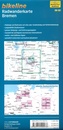 Fietskaart HB1 Bikeline Radkarte Bremen | Esterbauer