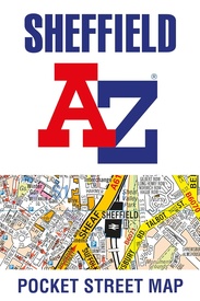 Stadsplattegrond Pocket Street Map Sheffield | A-Z Map Company