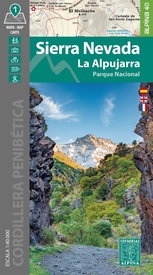 Wandelkaart Sierra Nevada en Alpujarras | Editorial Alpina