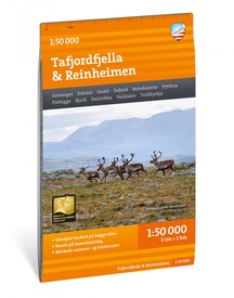 Wandelkaart Turkart Tafjordfjella - Reinheimen | Noorwegen | Calazo