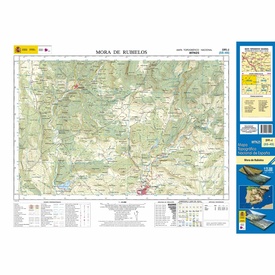 Topografische kaart 591-I Mora de Rubielos | CNIG - Instituto Geográfico Nacional1