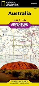 Wegenkaart - landkaart 3501 Adventure Map Australia - Australië | National Geographic