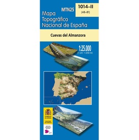 Topografische kaart 1014-II Cuevas del Almanzora | CNIG - Instituto Geográfico Nacional