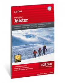 Wandelkaart Hoyfjellskart Jølster - Jolster | Noorwegen | Calazo