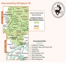 Wandelkaart - Topografische kaart 118 OS Explorer Map Shaftesbury & Cranborne Chase | Ordnance Survey