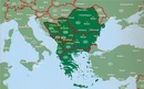 Wegenatlas Superatlas Balkan Süd - Balkan Zuid | Freytag & Berndt