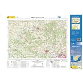 Topografische kaart 346-III Aranda de Duero | CNIG - Instituto Geográfico Nacional1