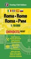 Stadsplattegrond Centrocittà Pocket Rome | Touring Club Italiano