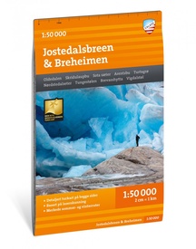 Wandelkaart Turkart Jostedalsbreen - Breheimen | Noorwegen | Calazo
