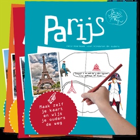 Kinderreisgids Draw Your Map Parijs | Link