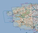 Wegenkaart - landkaart - Fietskaart D29 Top D100 Finistère (Bretagne) | IGN - Institut Géographique National