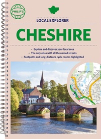 Wegenatlas Local Explorer Street Atlas Cheshire | Philip's Maps