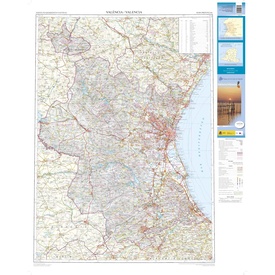 Wegenkaart - landkaart Mapa Provincial Valencia | CNIG - Instituto Geográfico Nacional