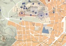 Stadsplattegrond Athene ancient and modern - oud en nieuw | Anavasi