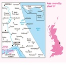 Wandelkaart - Topografische kaart 107 Landranger Kingston upon Hull, Beverley & Driffield | Ordnance Survey