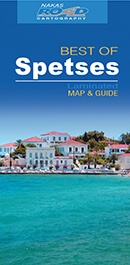 Wegenkaart - landkaart Best of Spetses | Road Editions