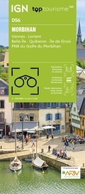 Wegenkaart - landkaart - Fietskaart D56 Top D100 Morbihan - Bretagne | IGN - Institut Géographique National